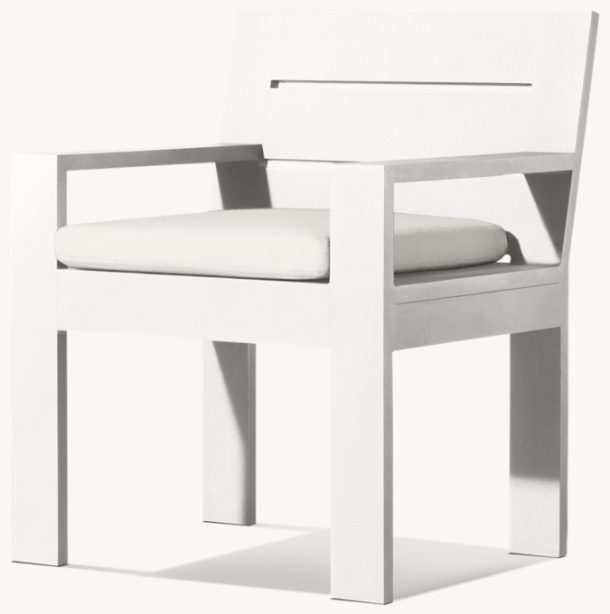 Marbella Aluminum Dining Armchair