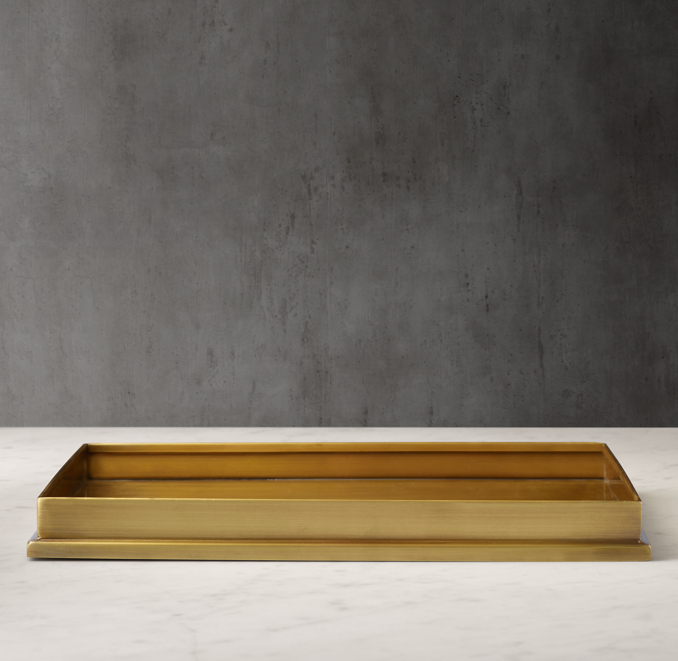 Dunham Brass Tray Large