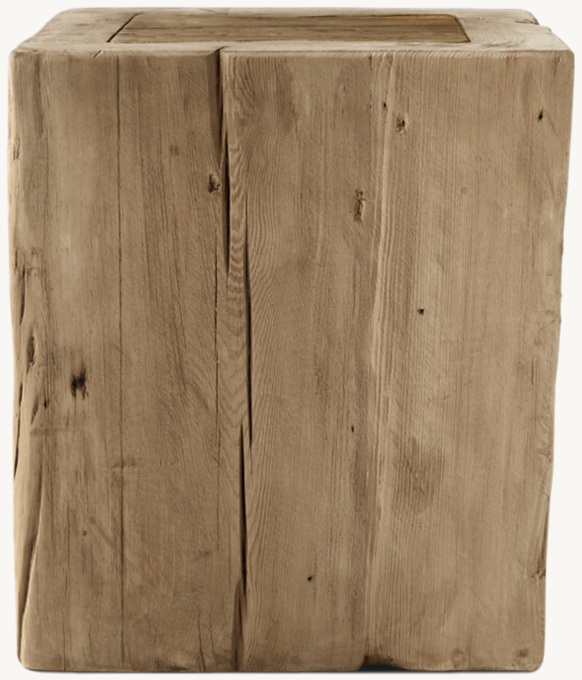Reclaimed English Beam Side Table