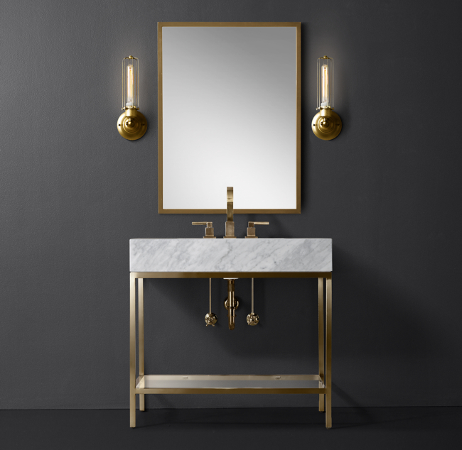 Hudson Metal Single Washstand