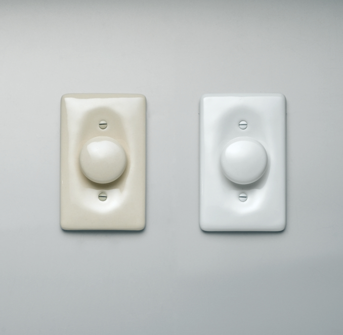 Ceramic Dimmer Switch Plate