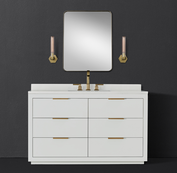 Front view of Machinto Single Extra-Wide Vanity