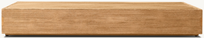 Marbella Teak Rectangular Coffee Table