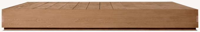 Marbella Teak Square Coffee Table