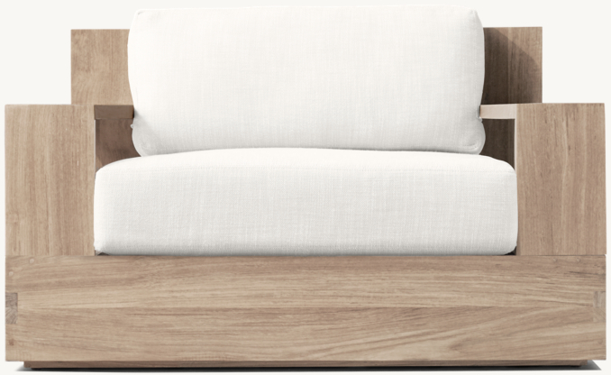 Marbella Teak Classic Lounge Chair Cushionss