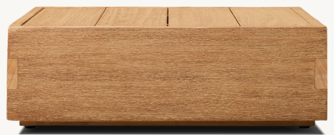 Marbella Teak Square Side Table