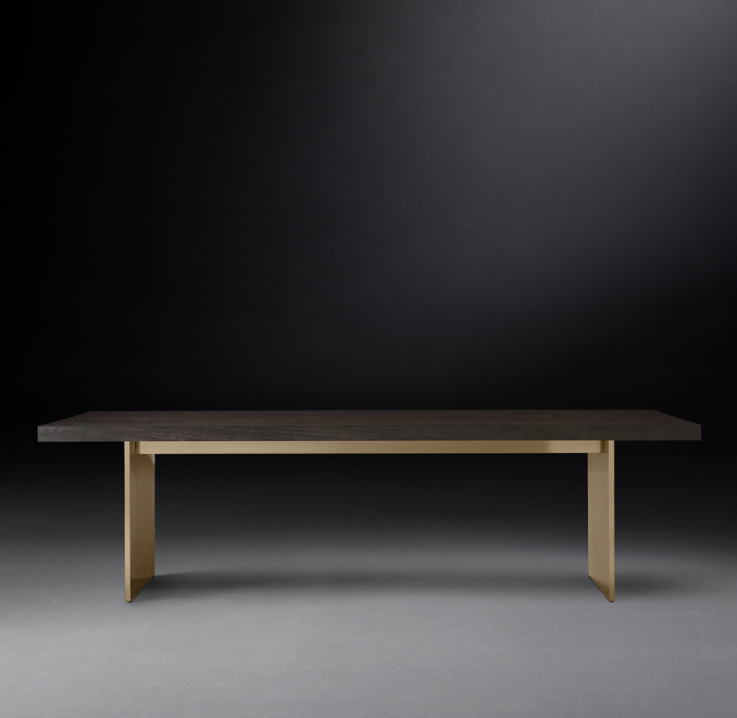 Channel Rectangular Dining Table