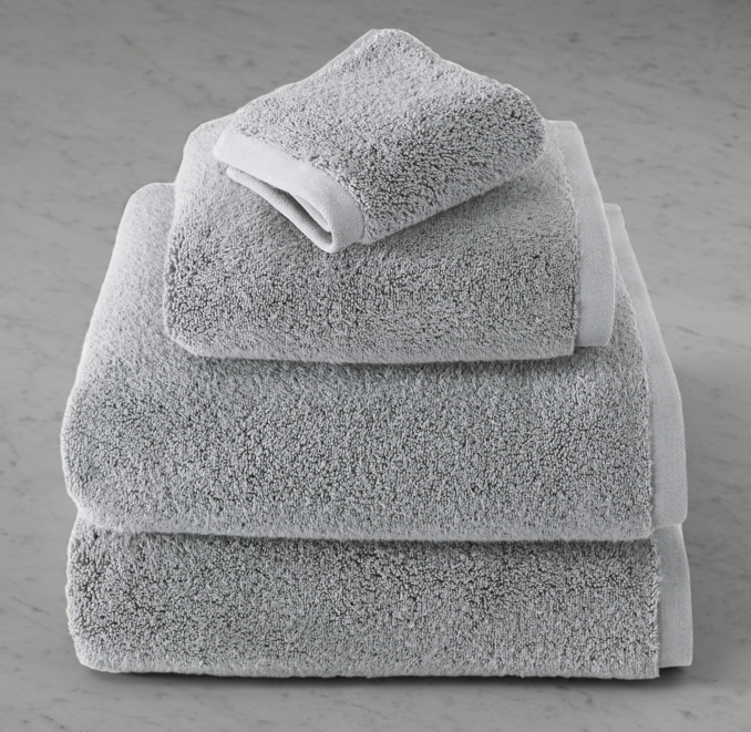 Ultra-Soft Turkish Cotton Washcloth | RH