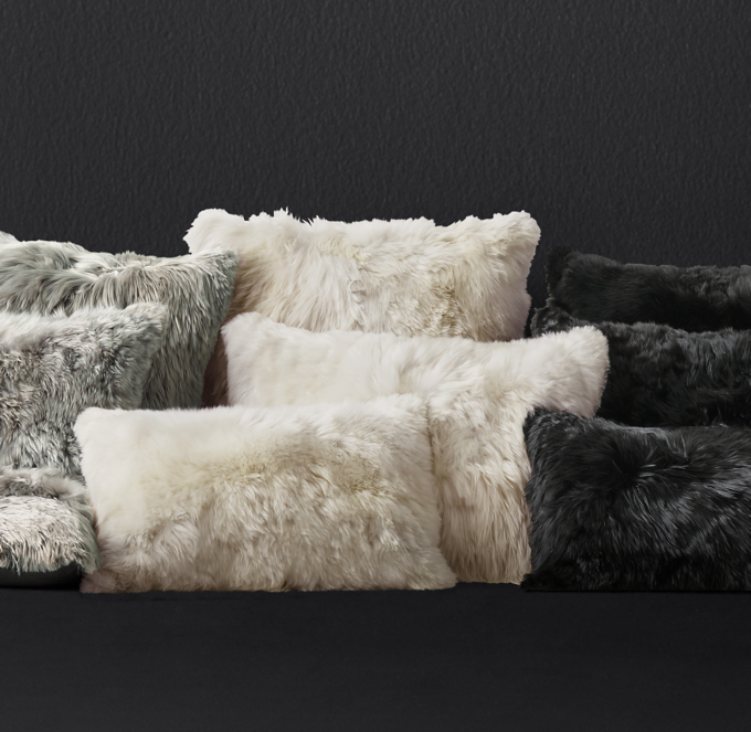 Suri Alpaca Fur Pillow Cover