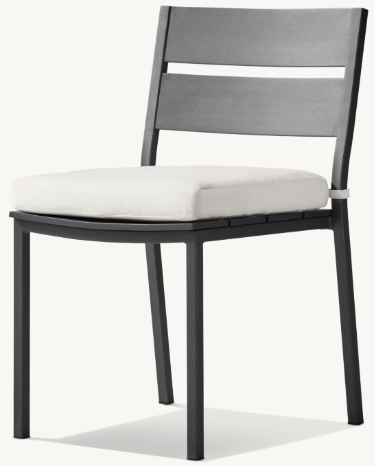 Three Quarter view of Palma Stacking Dining Side Chair 