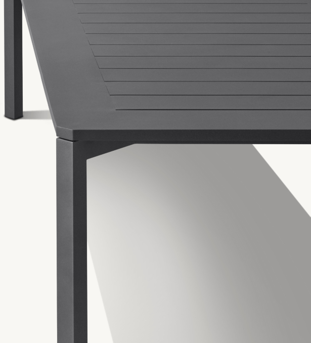 Top view of Palma Rectangular Dining Table 