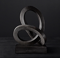 Cast Metal Abstract Sculpture 4