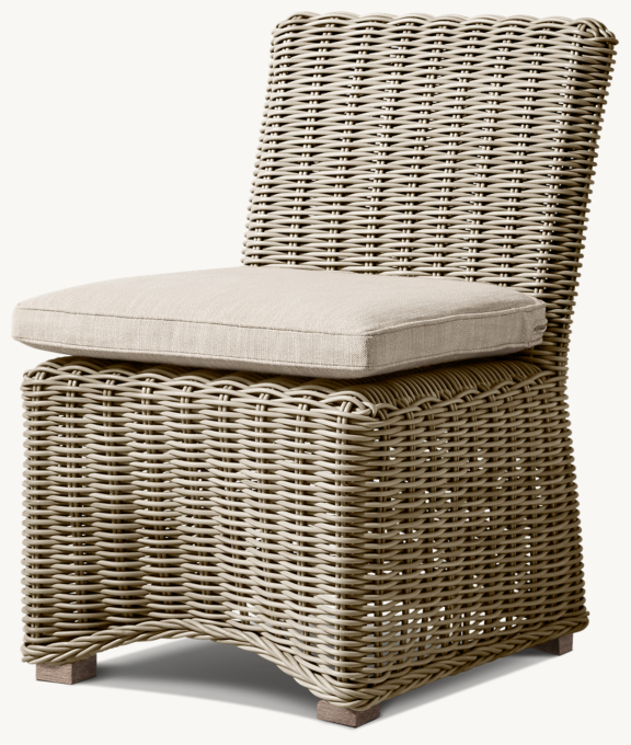 Provence Bucket Dining Side Chair Cushions RH