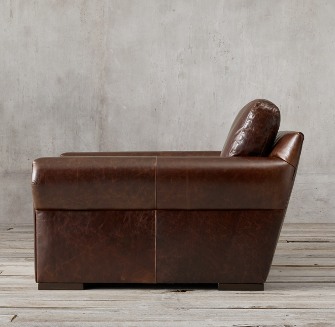 Lancaster Leather Chair RH