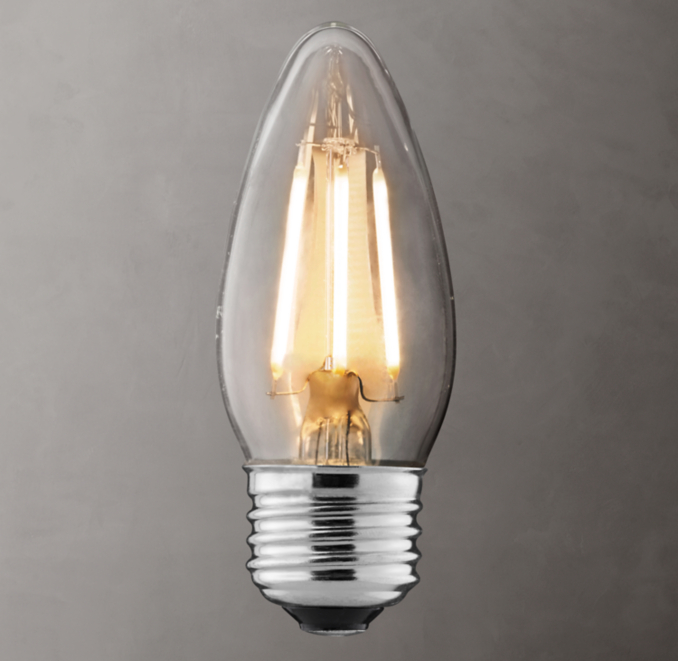 Torpedo E26 Filament LED Bulb 4.5W