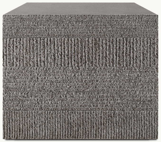 Vetro Square Side Table