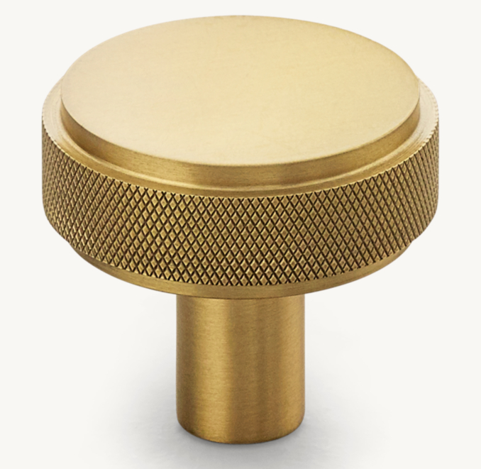 Shown in Lacquered Burnished Brass.