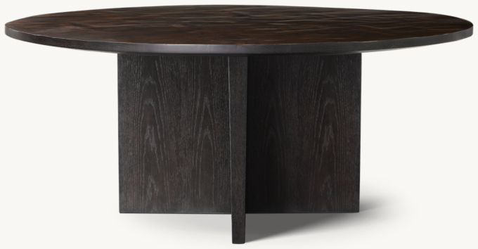 Wyeth Split Bamboo Round Dining Table