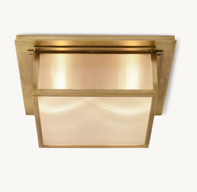 D&#39;Oleron Square Flushmount