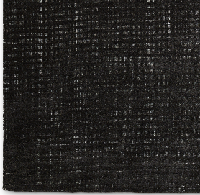 Metallic Distressed Wool Rug Swatch