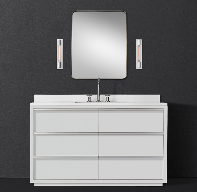 Bezier Single ExtraWide Vanity
