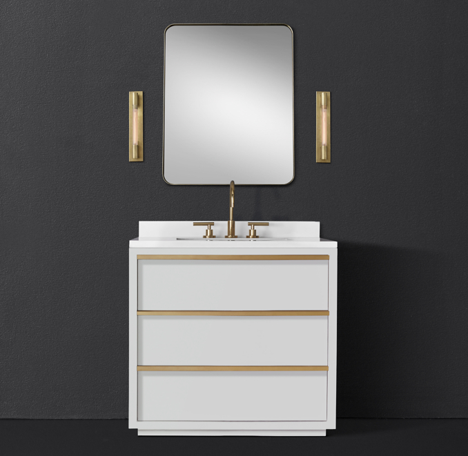 Bezier Single Vanity