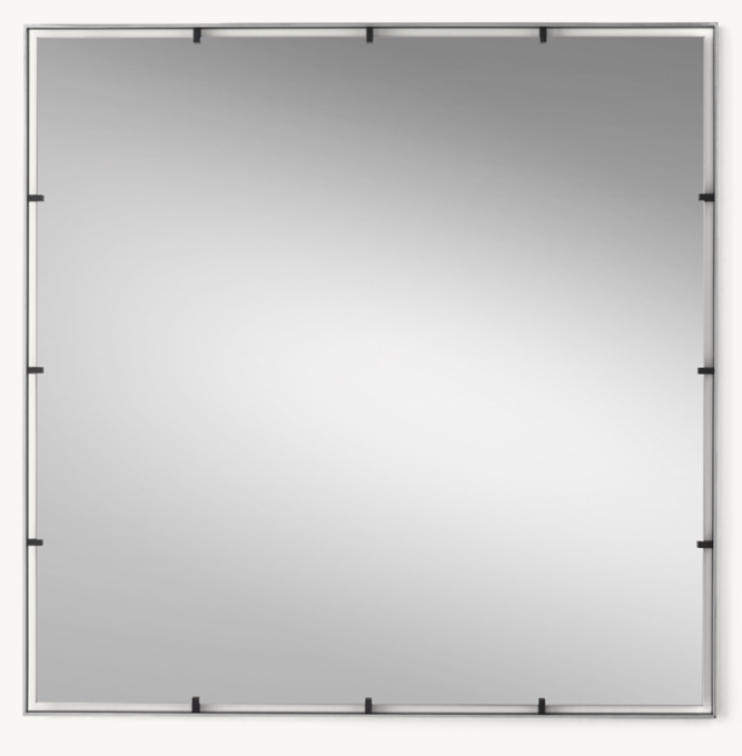 Niccolo Floating Square Mirror