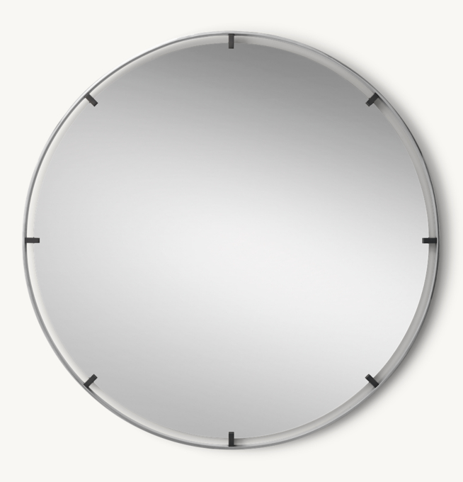 Niccolo Floating Round Mirror