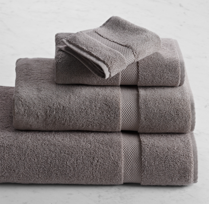 Gray Turkish Towel Set