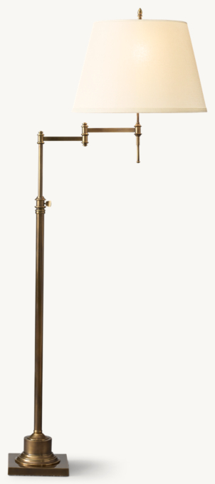 Library task floor lamp deals restoration hardware