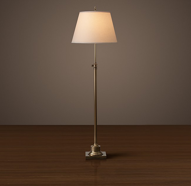 Library Floor Lamp, Restoration Hardware Table Lamps