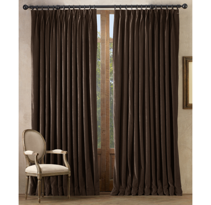 Red Door Panel Curtains Velvet Curtains World Market