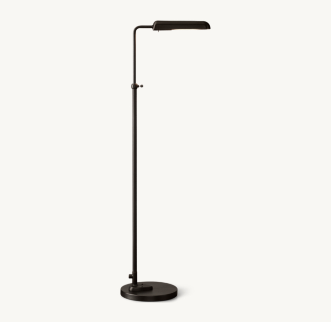 1930s Parisian Task Floor Lamp