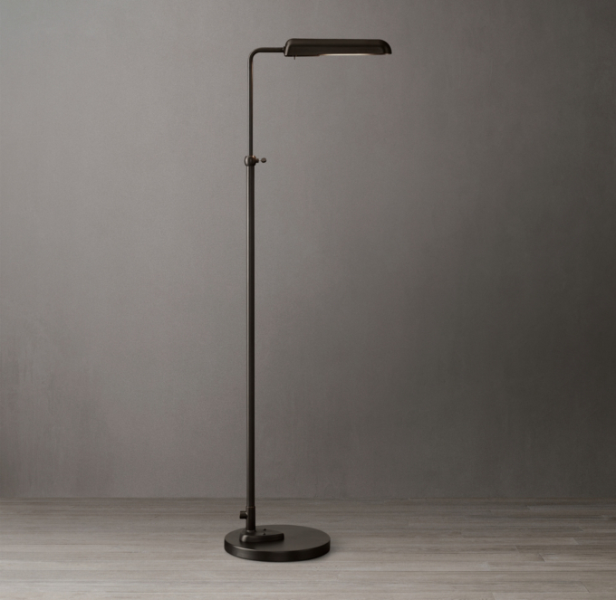 1930s Parisian Task Floor Lamp