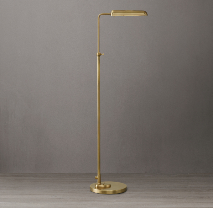 1930s Parisian Task Floor Lamp