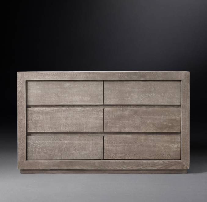 Reclaimed Oak Single ExtraWide Vanity Base