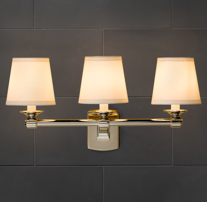 Campaign Triple Sconce