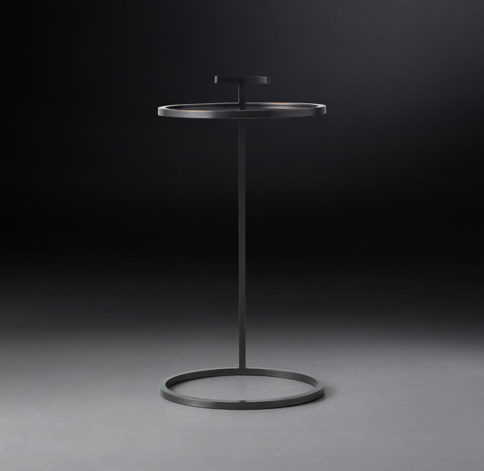 1930s Martini Round Side Table