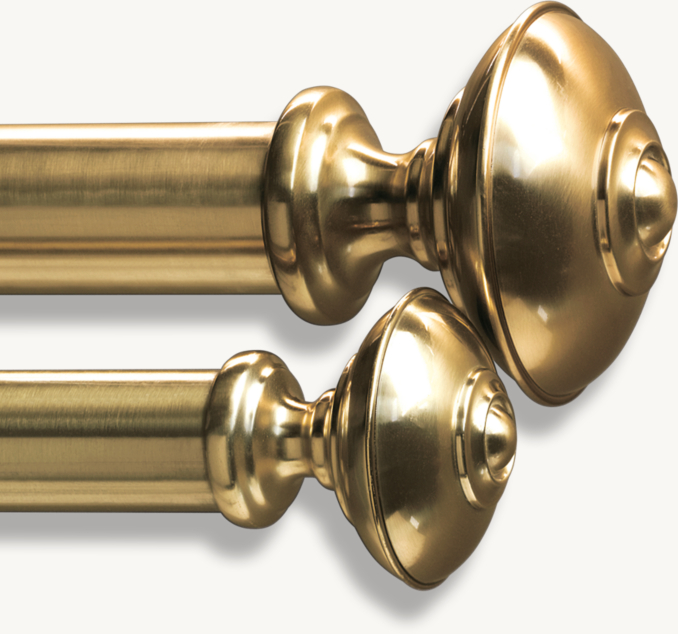 Estate Metal Trenton Finials (Set Of 2) 