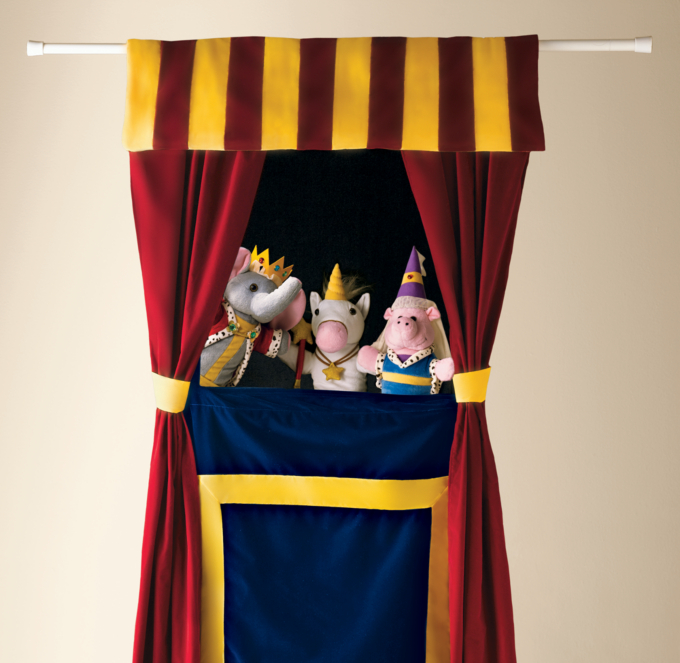 restoration hardware family puppet theater