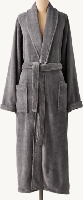 Luxury Plush Long Robe | RH