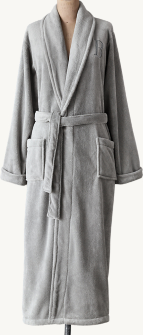 Luxury Plush Long Robe | RH