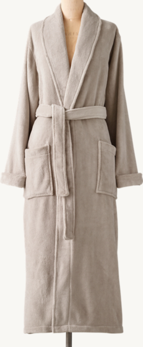 Luxury Plush Long Robe | RH
