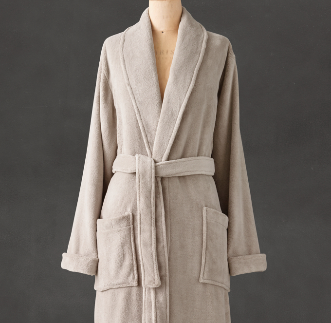 Restoration Hardware | Monogrammed Robe for Him