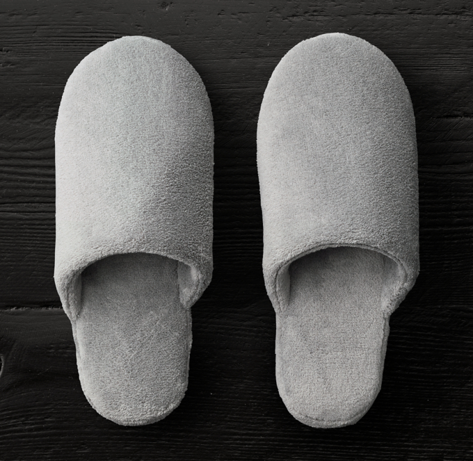 restoration hardware slippers