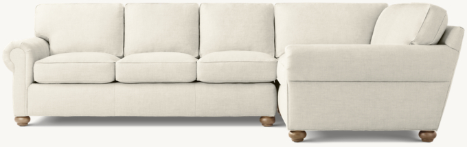 Original Lancaster 3-Seat Right-Arm L-Sectional
