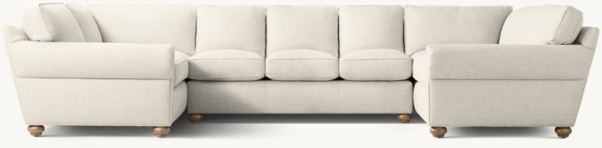 Original Lancaster 3-Seat U-Sofa Sectional