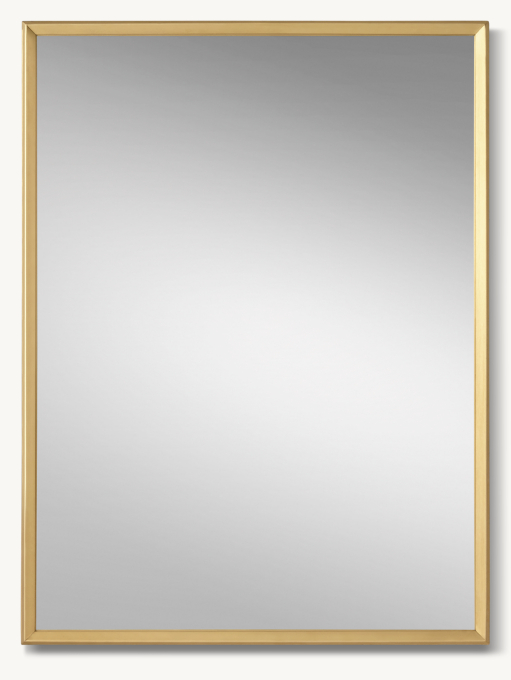 Metal Beveled Mirror