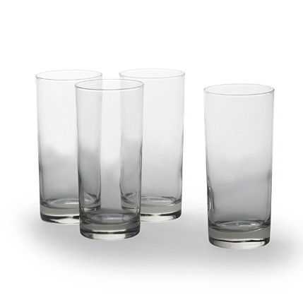 Double Old Fashion Glasses Set Of 4 2575