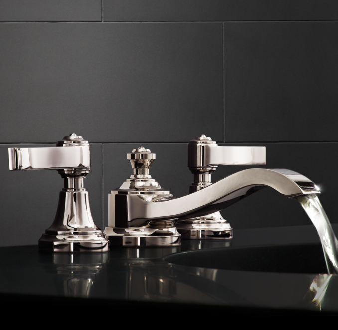 Campaign LeverHandle 8" Widespread Faucet